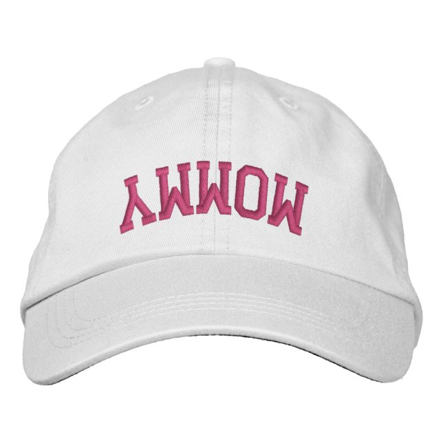 Casquette Brodée Broderie personnalisée à l'envers  (Devant)
