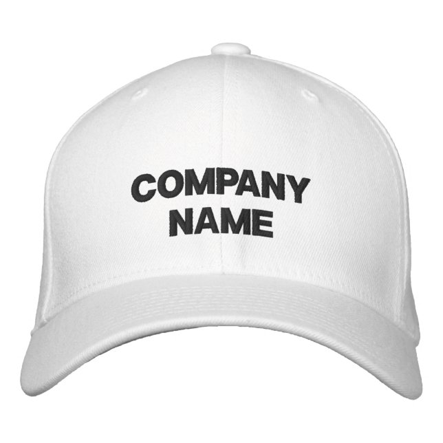Casquette Brodée Broderie personnalisée Nom de l'entreprise Cadeau  (Devant)