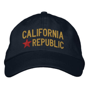 Casquette Brodée Broderie STAR de Cali California