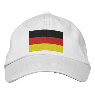 Casquette Brodée Brodez le drapeau de l'Allemagne d'Allemand