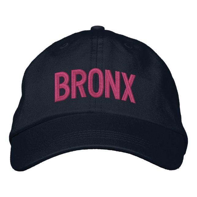 CASQUETTE BRODÉE BRONX (Devant)