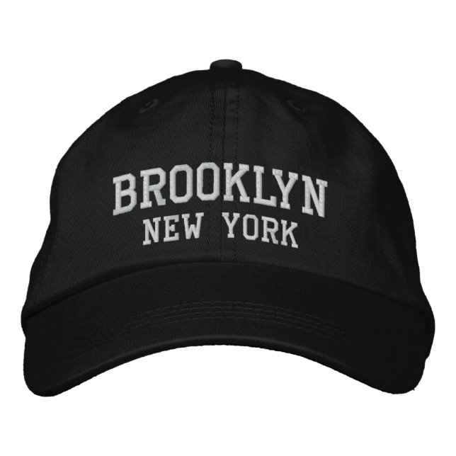 Casquette Brodée Brooklyn New York Brodery (Devant)
