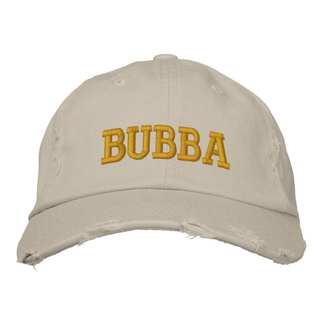 Casquette Brodée Bubba (Devant)