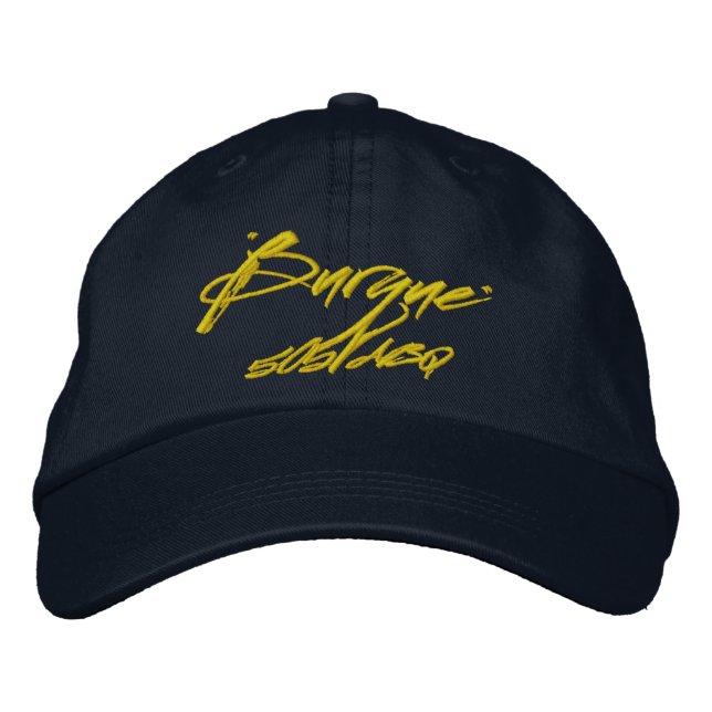 Casquette Brodée Burque 505 ABQ (Devant)