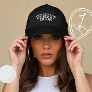 Casquette Brodée Cadeau de baseball Dugout personnalisé pour les jo