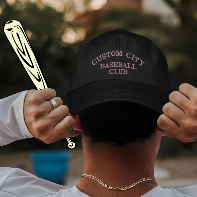 Casquette Brodée Cadeau de l'équipe de base-ball sur mesure avec la (Créateur téléchargé)