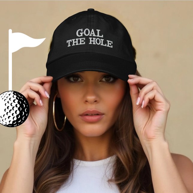 Casquette Brodée Cadeau personnalisé de trou de golf pour les joueu (Créateur téléchargé)