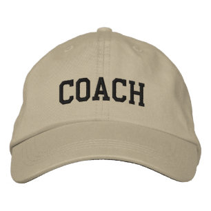 Casquette Brodée Cadeau personnalisé pour entraîneur