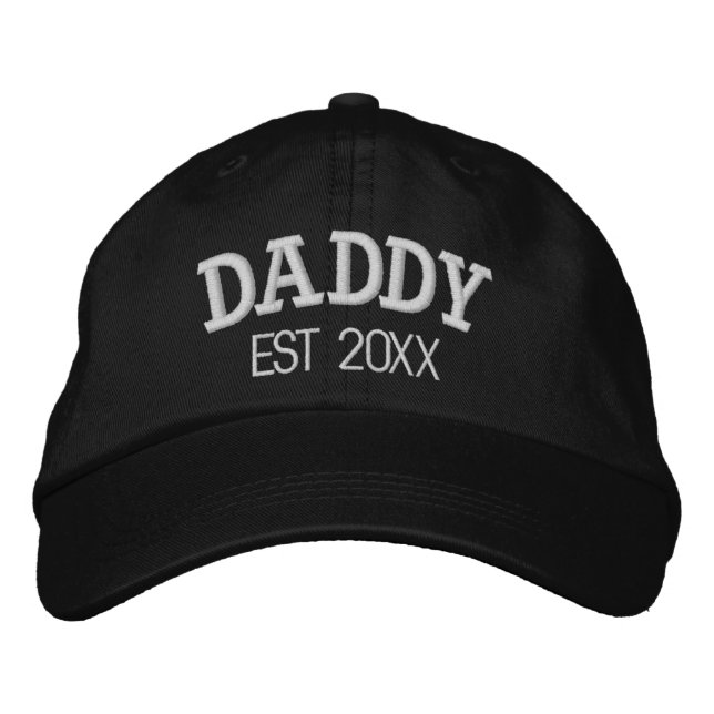 Casquette Brodée Cadeau personnalisé pour la fête des pères avec te (Devant)