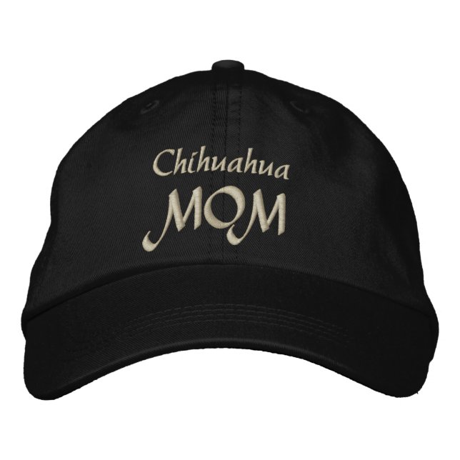 Casquette Brodée Cadeaux de maman Chihuahua (Devant)