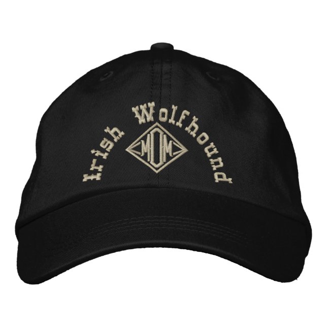 Casquette Brodée Cadeaux de maman Wolfhound irlandais (Devant)