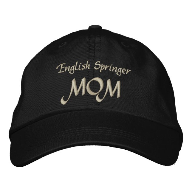 Casquette Brodée Cadeaux maman Springer anglais (Devant)