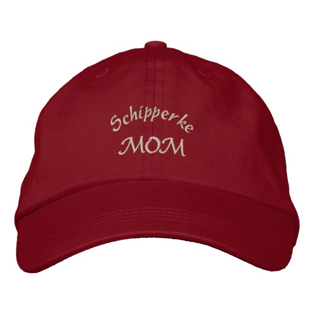 Casquette Brodée Cadeaux Schipperke Maman (Devant)