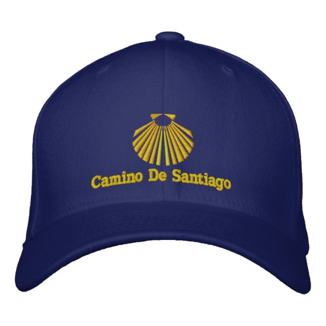 Casquette Brodée Camino de Santiago (Devant)