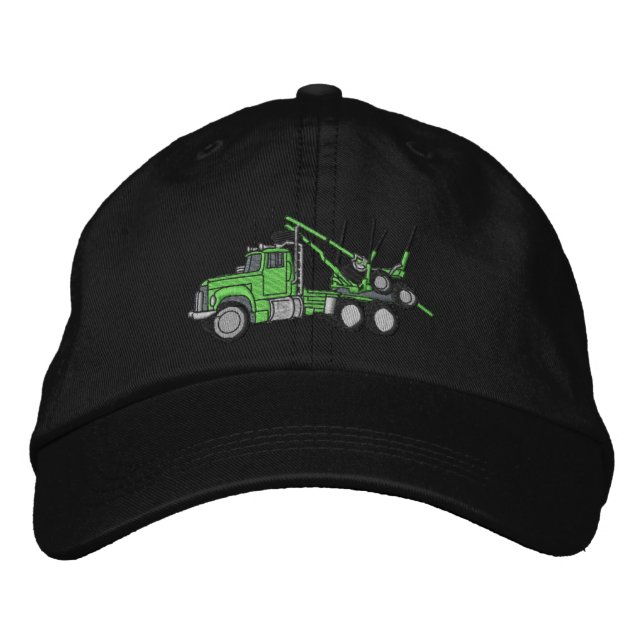 Casquette Brodée Camion d'exploitation (Devant)
