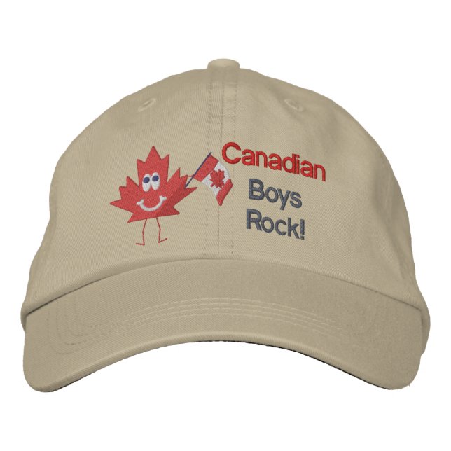 Casquette Brodée Canadian Boys Rock (Devant)