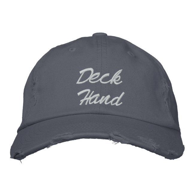 CASQUETTE BRODÉE CANAUX (Devant)