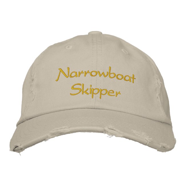 CASQUETTE BRODÉE CANAUX (Devant)