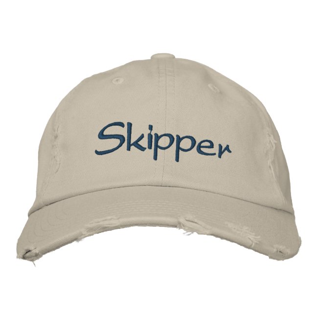 CASQUETTE BRODÉE CANAUX (Devant)
