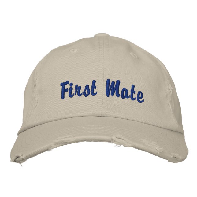 CASQUETTE BRODÉE CANAUX (Devant)
