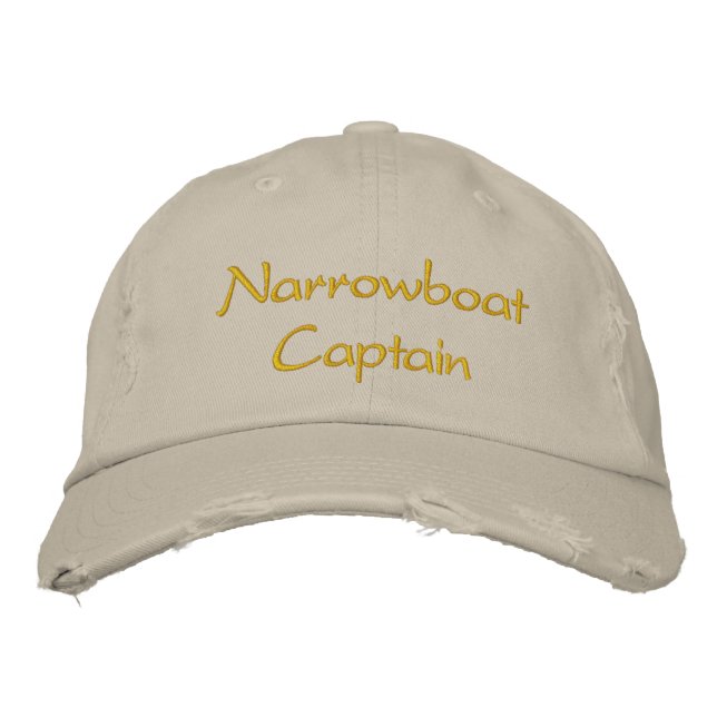 CASQUETTE BRODÉE CANAUX (Devant)