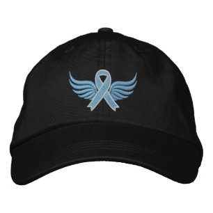 Casquette Brodée Cancer de la prostate Ailes du ruban
