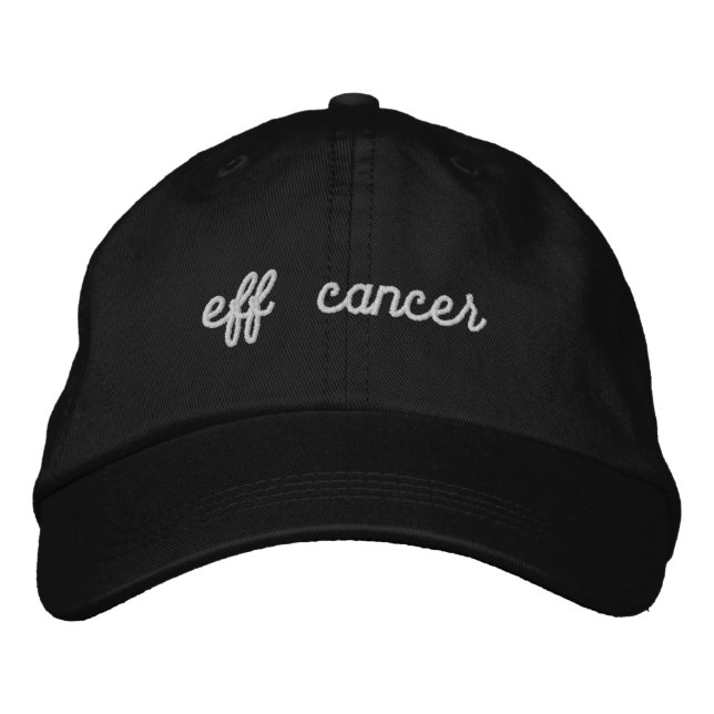 Casquette Brodée Cancer de l'Eff (Devant)