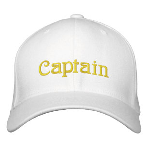 Casquette Brodée Capitaine Nautical