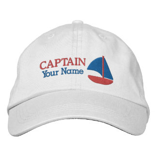 Casquette Brodée Capitaine - personnalisable