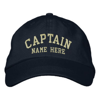 Casquette Brodée Capitaine - personnalisable