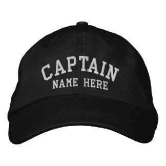 Casquette Brodée Capitaine - personnalisable