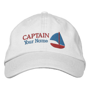 Casquette Brodée Capitaine - personnalisable