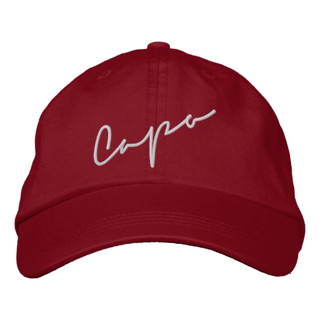 Casquette Brodée Capo (Devant)