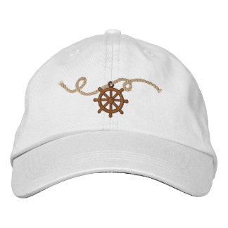Casquette Brodée Capteurs nautiques Roue et corde