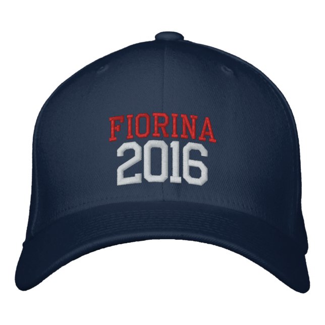Casquette Brodée Carly Fiorina Président 2016 (Devant)