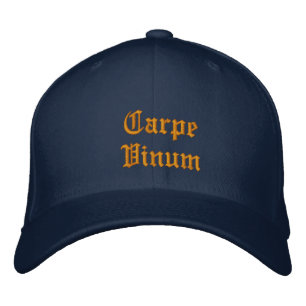 Casquette Brodée Carpe Vinum (Sieze the Wine)