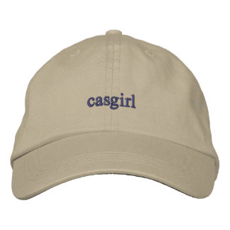 Casquette Brodée casgirl hat