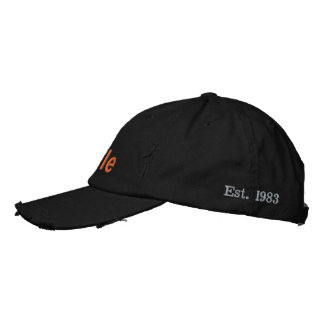Casquette Brodée Casquette, Texte latéral