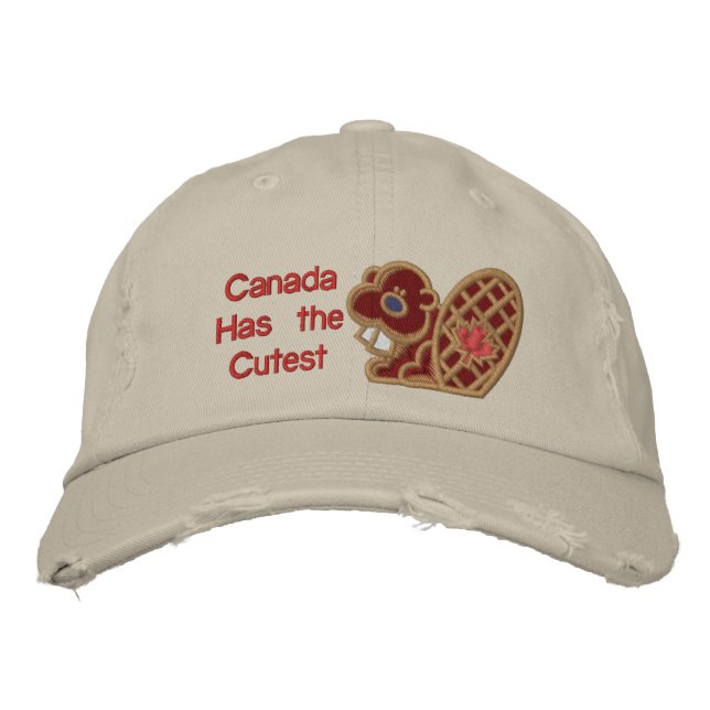 Casquette Brodée Castor Cutt (Devant)