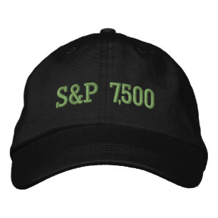 Casquette Brodée Célébration de l'indice boursier S&P 7 500