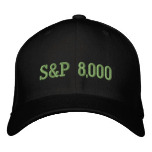 Casquette Brodée Célébration de l'indice boursier S&P 8 000