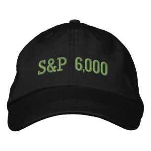 Casquette Brodée Célébration de l'indice de Stock de niveau S&P 6 0