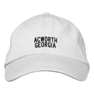 Casquette Brodée Chapeau Acworth Géorgie