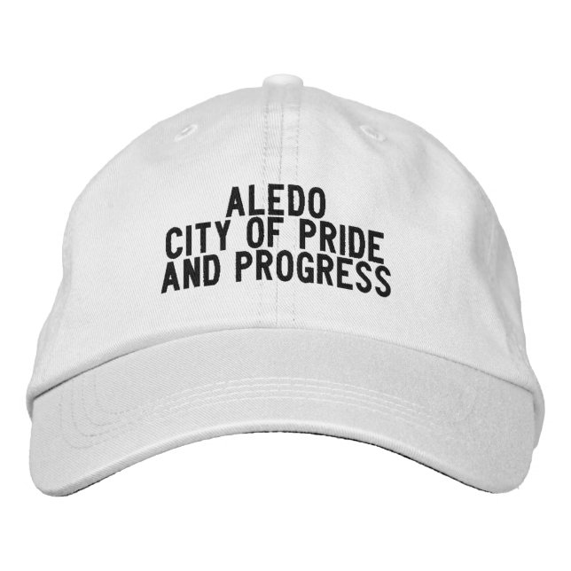 Casquette Brodée Chapeau Aledo Illinois (Devant)