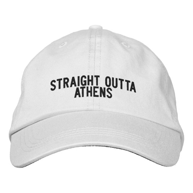 Casquette Brodée Chapeau Athens Alabama (Devant)