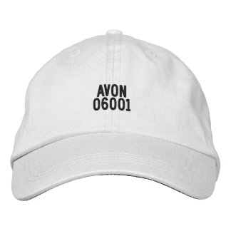Casquette Brodée Chapeau AVON Connecticut