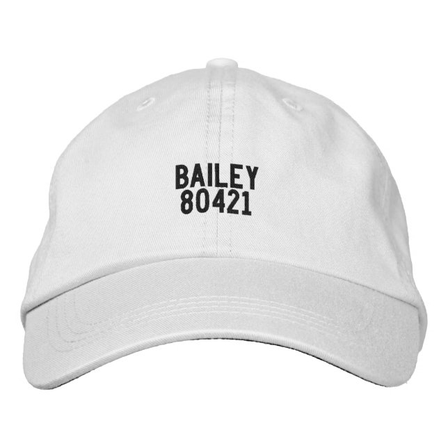 Casquette Brodée Chapeau Bailey Colorado (Devant)