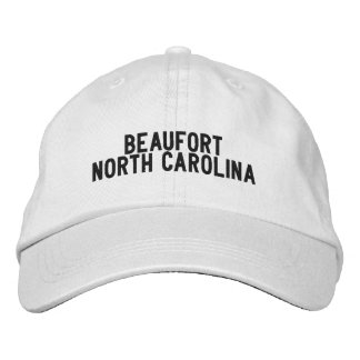 Casquette Brodée Chapeau BEAUFORT Caroline du Nord