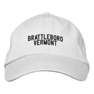 Casquette Brodée Chapeau BRATTLEBORO Vermont