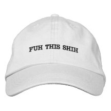 Chapeau brodé